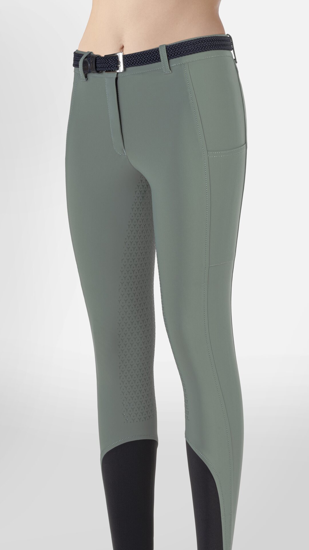 Equiline Erebif fullgrip ratsastushousut Green Milieu