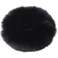 SD Design princess fake fur scrunchie Musta