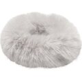 SD Design princess fake fur scrunchie Harmaa