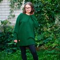 Pure Equestrian Classic merino villapaita Jungle Green