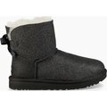UGG Mini Bailey Bow Sparkle jalkineet Musta
