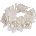 SD Design Diamond Rose hiusdonitsi Valkoinen