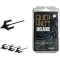 HesTec Quick Knot Deluxe letitysklipsit Musta