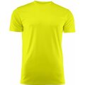Lasten tekninen t-paita Run Jr Kirkas keltainen (222)