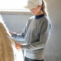 Pure Equestrian Classic Sweatshirt collegepusero Cloudy Grey