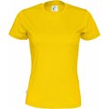 Naisten t-paita Lady Keltainen (255)