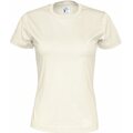 Naisten t-paita Lady Luonnonvalkoinen (105)