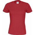 Naisten t-paita Lady Punainen (460)