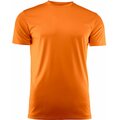 Miesten tekninen t-paita Run Kirkas oranssi (305)