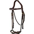 Dy'on D Collection Drop Noseband nivelsuitset Ruskea