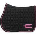 Equiline Octagon E-logo Glitter satulahuopa Musta/Pinkki Glitter