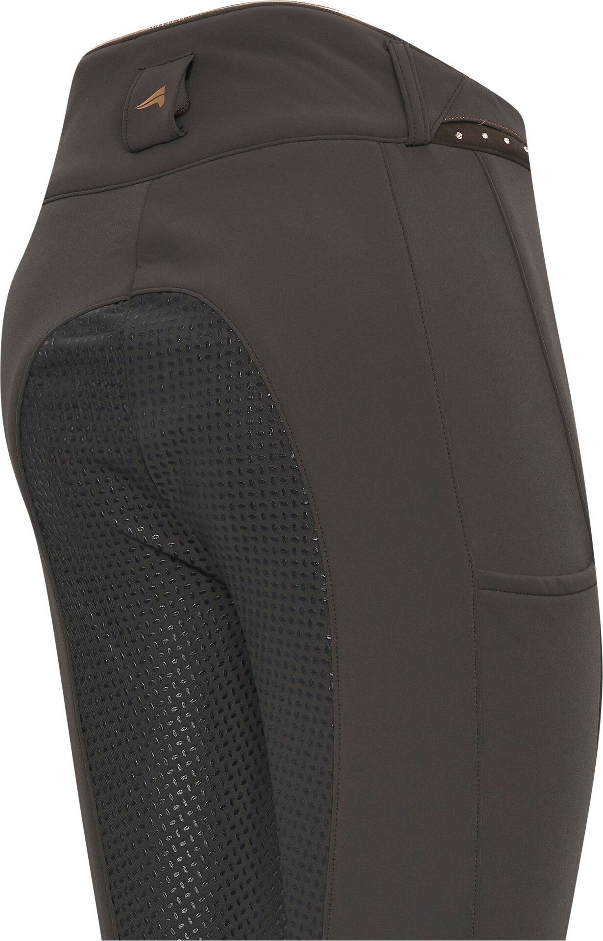 Euro-Star Queen Diamond FullGrip softshell ratsastushousut Mocca