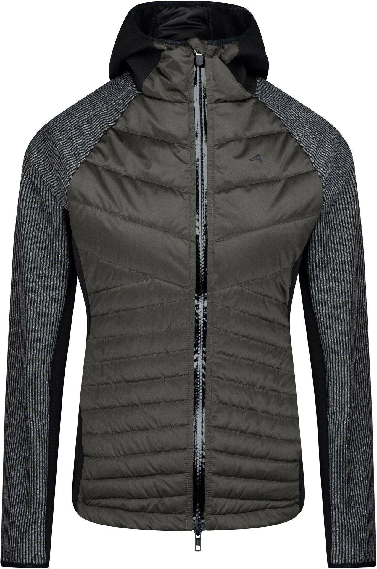 Euro-Star Coco Hybrid kevyttoppatakki Armeijanvihreä/Hopea