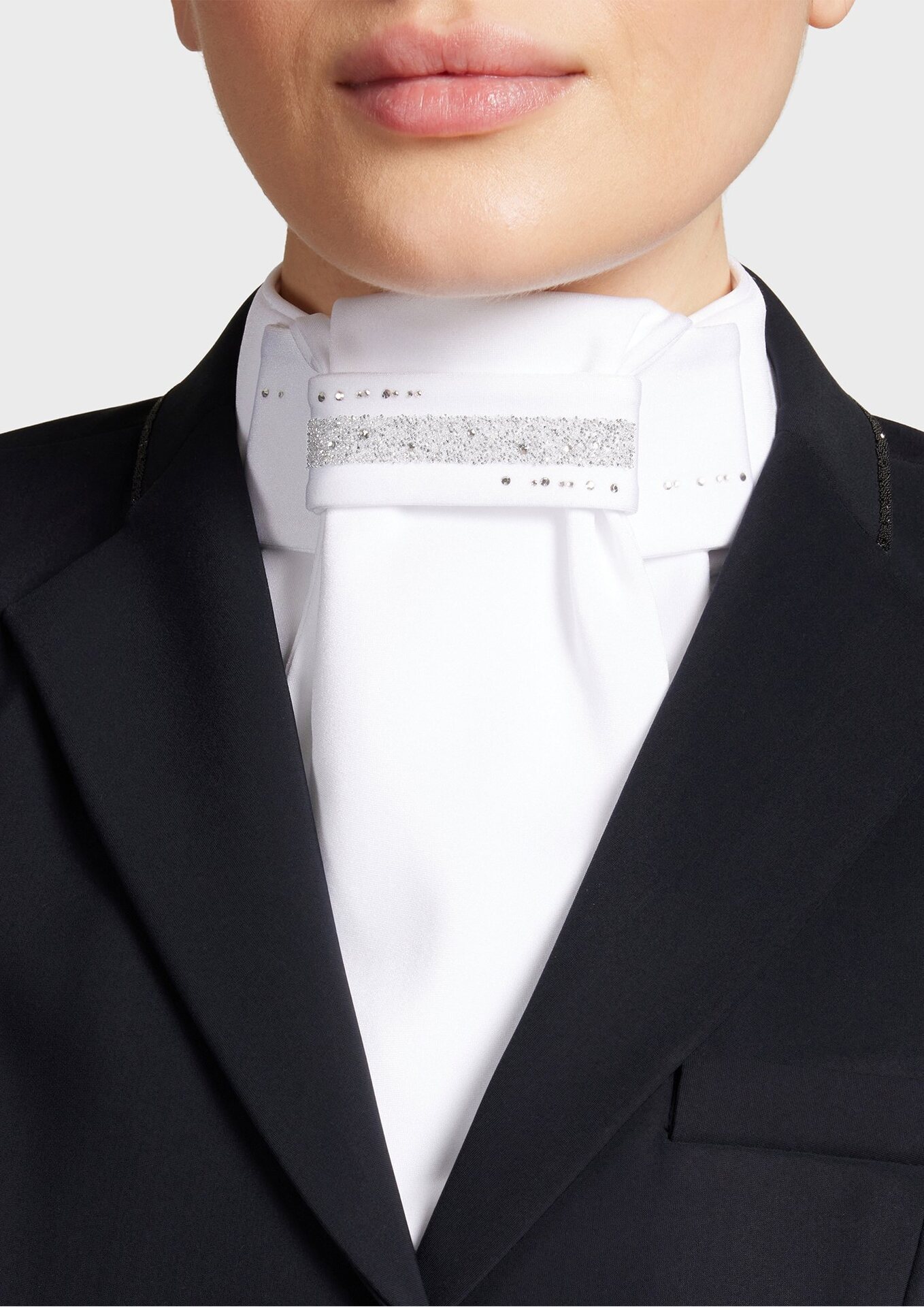 Samshield Intarsia plastrong Valkoinen/Holographic