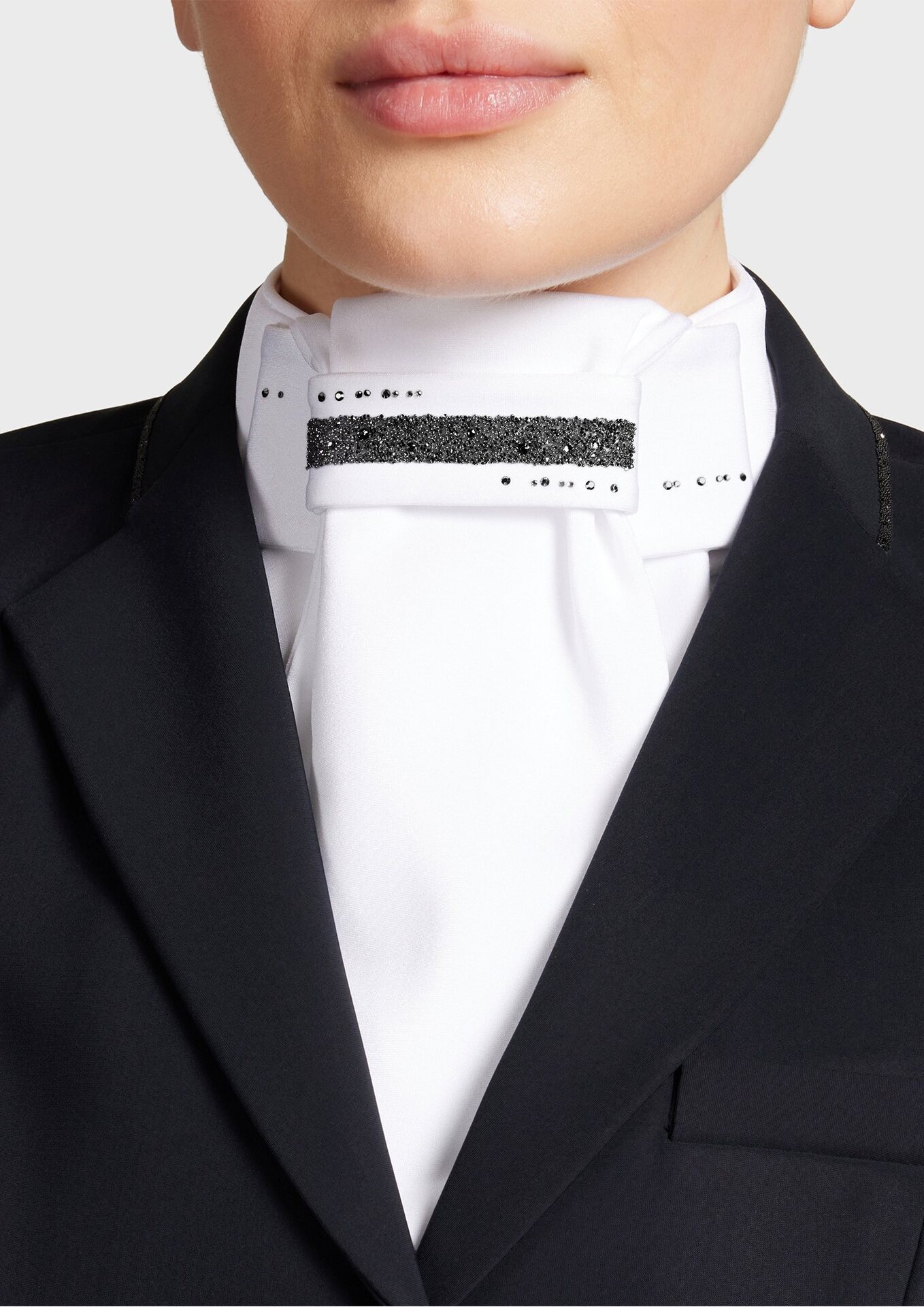 Samshield Intarsia plastrong Valkoinen/Musta