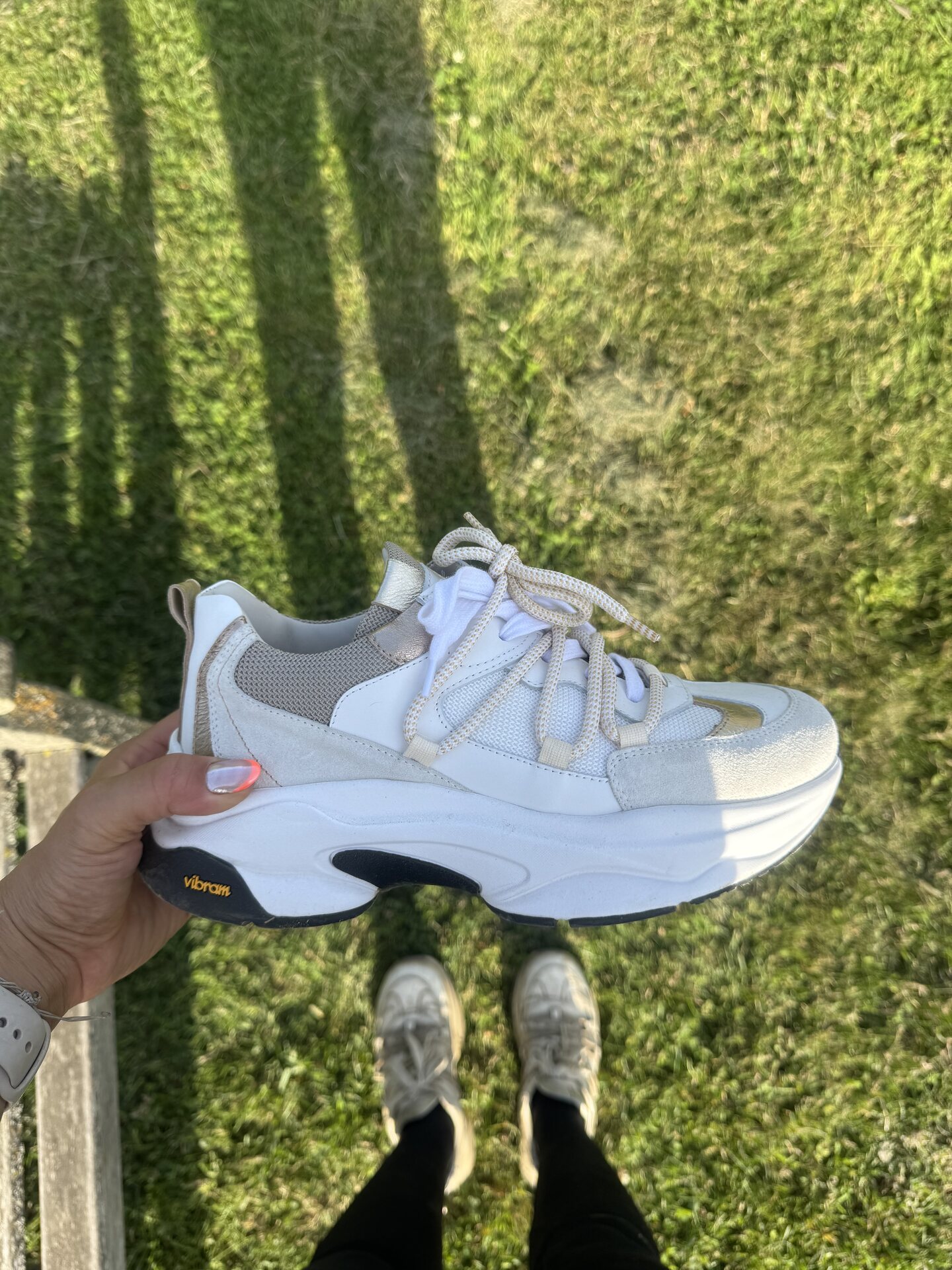 DeNiro Le Sartoriali City Runner tennarit Off White/Camoscio Beige