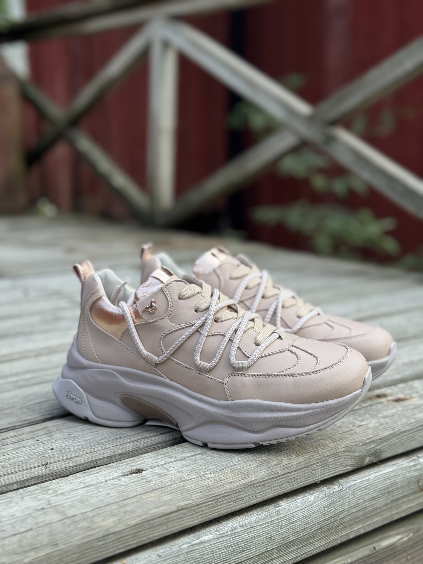 DeNiro Le Sartoriali City Runner tennarit Salmon/Rosegold