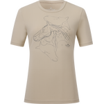 Euro-Star Amelie T-paita Beige