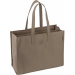 Eskadron Faux Leather shopper laukku Taupe