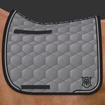 Mattes Sheen Squarepad timanteilla Harmaa/Musta