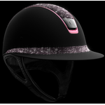 Samshield Shadowmatt Miss Shield Custom ratsastuskypärä Musta/BlkChrome