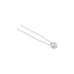 Pearl hiuspinni Silver/Crystal