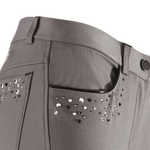 Euro-Star Laura de Luxe KneeGrip ratsastushousut Titanium