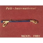 Peli raippa plastrongneula Kulta/Navy