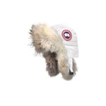 Canada Goose Ladies Aviator Hat Valkoinen