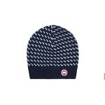 Canada Goose Ladies Birdseye Beanie Ink Blue/Valkoinen