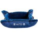 Mattes koiranpeti Navy/Sininen
