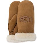 UGG Logo rukkaset Chestnut