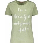 House of Horses Horsegirl T-paita Vaaleanvihreä