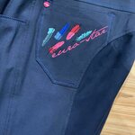 Euro-Star Fiona Full ratsastushousut Navy