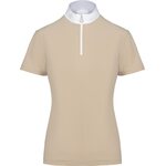 Cavalleria Toscana Motif S/S Competition Polo kisapaita Beige