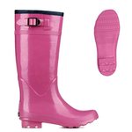 Superga pitkävartiset kumisaappaat Pinkki