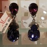 Mariana Drop korvakorut Purppura/Violetti