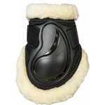 Back On Track Air Flow Fetlock Boots lampaankarvalla Musta