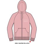 Peak Performance Ground Zip huppari Warm Blush
