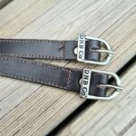 DeNiro Wrat Calfskin kannusremmit Caffe