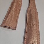 DeNiro Kannussuojat Glitter ruusukulta
