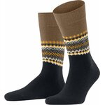 Burlington Rough Fair Isle miesten sukat Dark navy