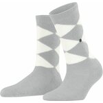 Burlington Cosy Argyle sukat Harmaa/Valkoinen