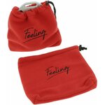 Feeling fleece jalustinpussi Punainen