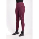 Euro-Star Breez Summer fullgrip ratsastuslegginsit Dark Berry