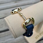 HV Polo Kate rannekoru Navy/Kulta