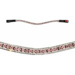 Kieffer New Collection otsapanta Vaaleanpunaiset/Kirkkaat kivet