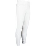 Euro-Star Mens Camillo FullGrip ratsastushousut Valkoinen