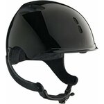 NACA Gravity XP ratsastuskypärä Shiny Onyx Black