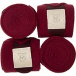 Mattes Fleece pintelit Bordeaux